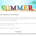 Die FCG-KdEÖ Wien wünscht einen schönen Sommer!