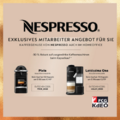 Nespresso Kaffeemaschinen - Exklusive Mitarbeiteraktion!!!