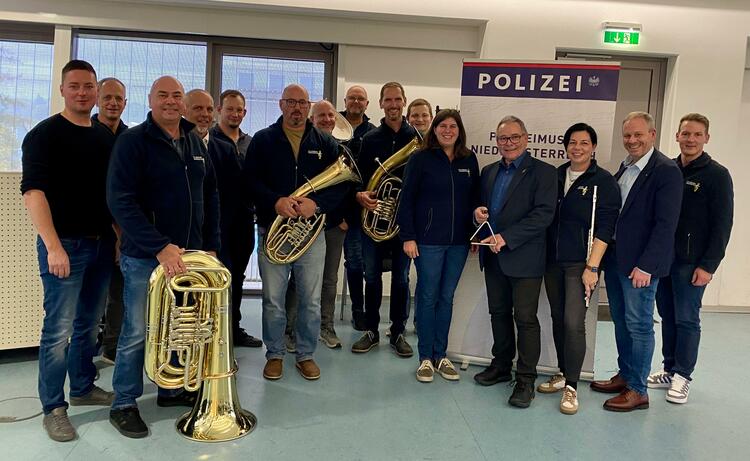 Anerkennung für Polizeimusik NÖ