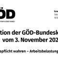 GÖD - Resolution
