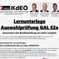 Lernunterlage GAL E2a 2026