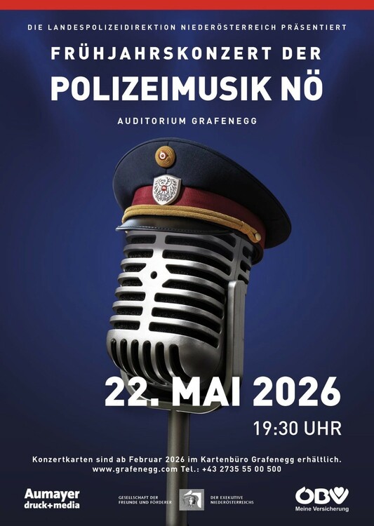 Frühjahrskonzert der Polizeimusik NÖ