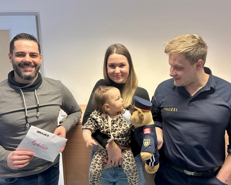 Nachwuchs in Wr. Neustadt, die KdEÖ gratuliert