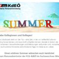Die FCG-KdEÖ Wien wünscht einen schönen Sommer